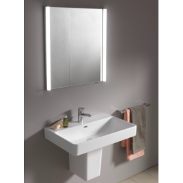 Umywalka ścienna LAUFEN PRO S 600x380 mm bez otw. biała H8189594001091