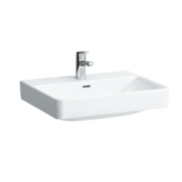 Umywalka ścienna LAUFEN PRO S 600x465 mm z otw. biała H8109634001041