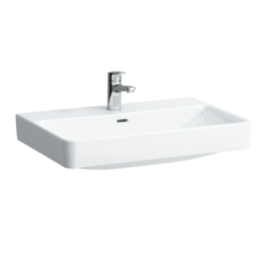 Umywalka ścienna LAUFEN PRO S 700x465 mm z otw. biała H8109674001041
