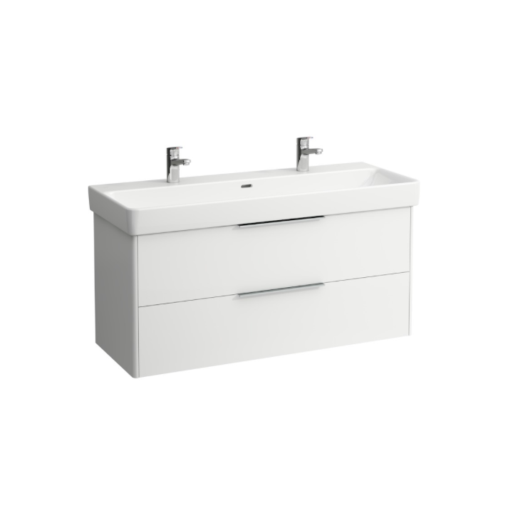 Umywalka ścienna LAUFEN PRO S 1200x460 mm z 2 otw. biała H8149654001071