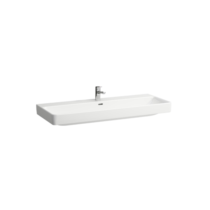 Umywalka ścienna LAUFEN PRO S 1200x460 mm bez otw. biała H8149654001091