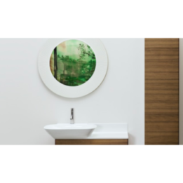 Lustro KARTELL BY LAUFEN 780x40x780 mm transparentne H3863330840001