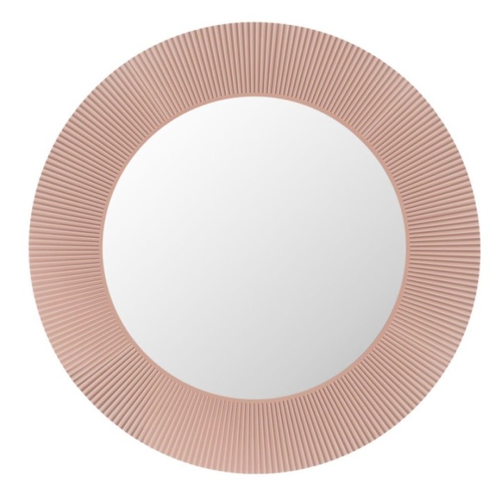 Lustro LED KARTELL BY LAUFEN 780x40x780 mm różowe H3863330930001