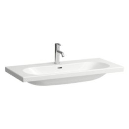 Umywalka ścienna Laufen Lua Pro szlifowany spód umywalki 1000 x 460 x 180 mm z otw. z przelewem biały H8160890001041