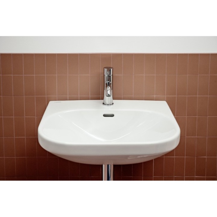 Umywalka ścienna Laufen Pro Lua 550 x 460 x 180 mm bez otw. z przelewem biała H8110810001091