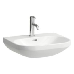 Umywalka ścienna Laufen Pro Lua 550 x 460 x 180 mm bez otw. z przelewem biała lcc H8110814001091