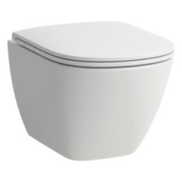 Miska WC podwieszana Laufen Pro Lua krótka, Rimless ADVANCED 490 x 360 x 345 mm biały lcc H8200834000001