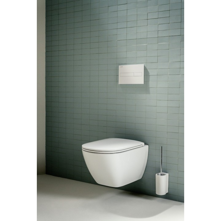 Miska WC podwieszana Laufen Pro Lua krótka, Rimless ADVANCED 490 x 360 x 345 mm biały lcc H8200834000001