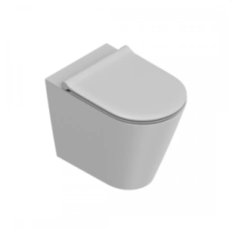 Miska WC Catalano Zero 55x35 stojąca Silentech Cemento Satinato 0114550023