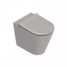 Miska WC Catalano Zero 55x35 stojąca Silentech Tortora Satinato 0114550032