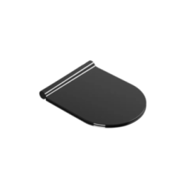 Deska WC Catalano Sfera wolnoopadająca slim Nero 0551200002