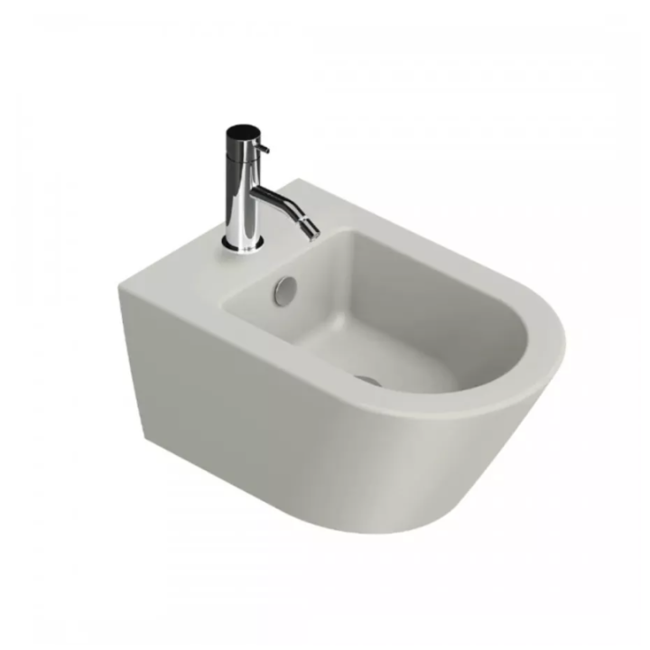 Bidet wiszący Catalano Zero 55x35 Cemento satinato 1BS55NCS