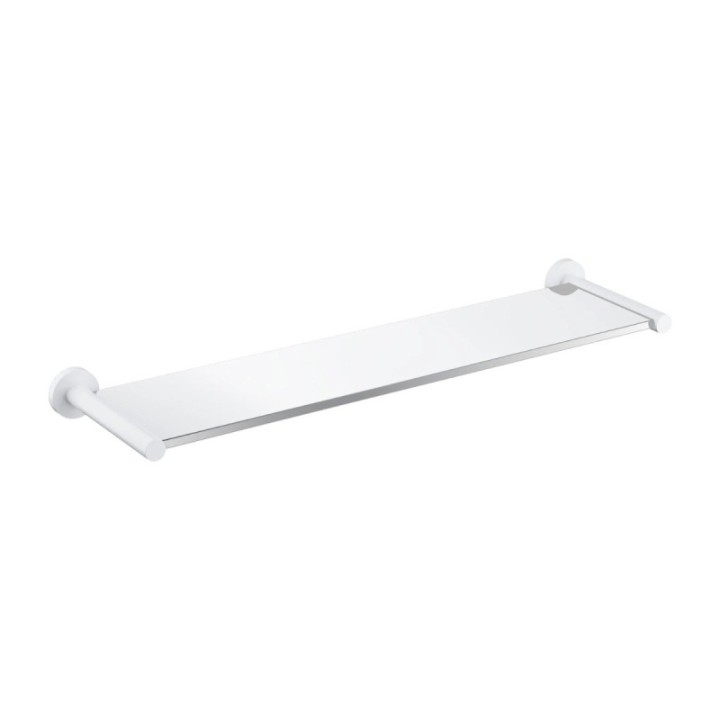 Półka szklana OMNIRES MODERN PROJECT biały mat MP60930WM
