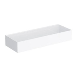 Koszyk prysznicowy Omnires 30x5x11cm biały mat UN10335WM