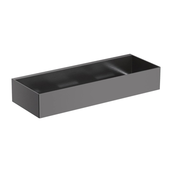 Koszyk prysznicowy Omnires 30x5x11cm antracyt szczotkowany UN10335AT