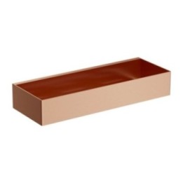 Koszyk prysznicowy Omnires 30x5x11cm miedź szczotkowana UN10335CPB