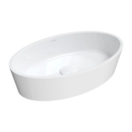 Umywalka nablatowa Omnires Bari M+ 50x30cm biały połysk BARI500UNBP