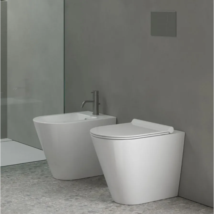 Bidet stojący Catalano Zero 55x35cm biały 1BI55R00