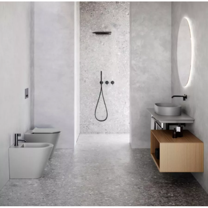 Bidet stojący Catalano Zero 55x35cm Cemento Satinato 0119551023