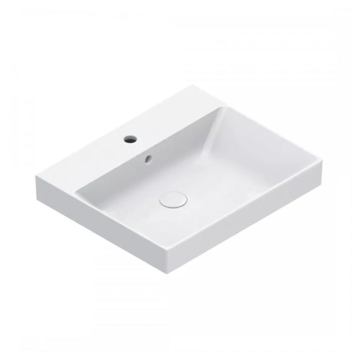 Umywalka Catalano Zero 60x50 cm z otw. na baterię Bianco 160ZPFC00
