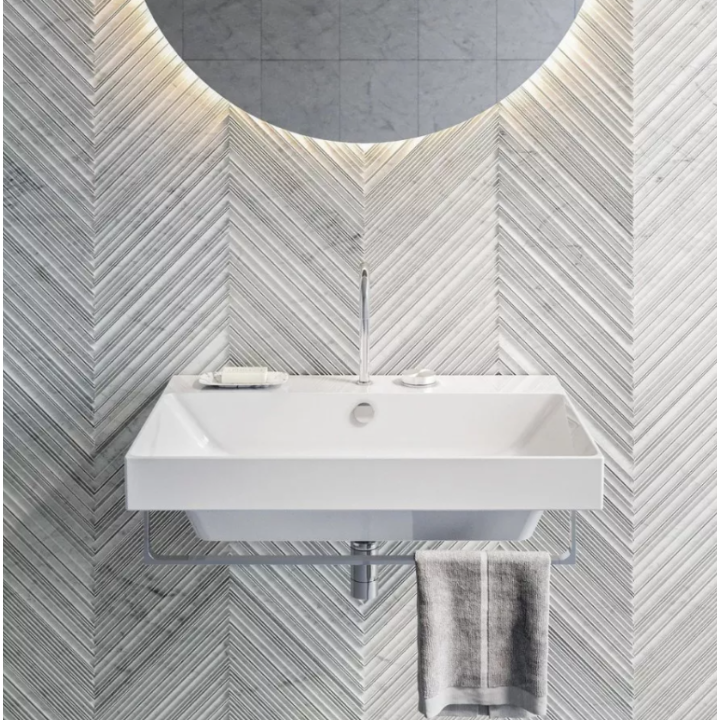 Umywalka Catalano Zero 75x50 cm z otw. na baterię Bianco 175ZPFC00