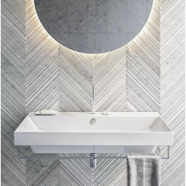 Umywalka Catalano Zero 100x50 cm z otw. na baterię Bianco 110ZPFC00