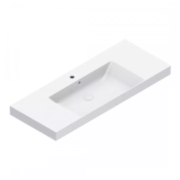 Umywalka Catalano Zero 125x50 cm z otw. na baterię Bianco 1125ZEUPFC00