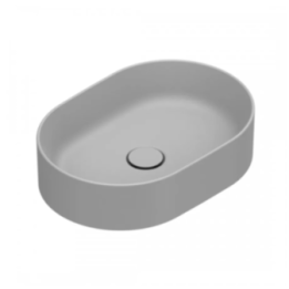 Umywalka nablatowa Catalano Zero 50x35 cm Cemento Satinato 0122500023