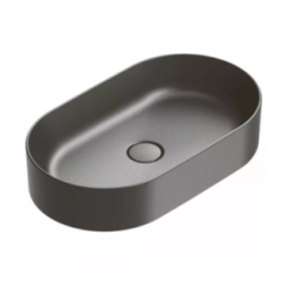 Umywalka nablatowa Catalano Zero 60x35 cm Nero Satinato 0122600022