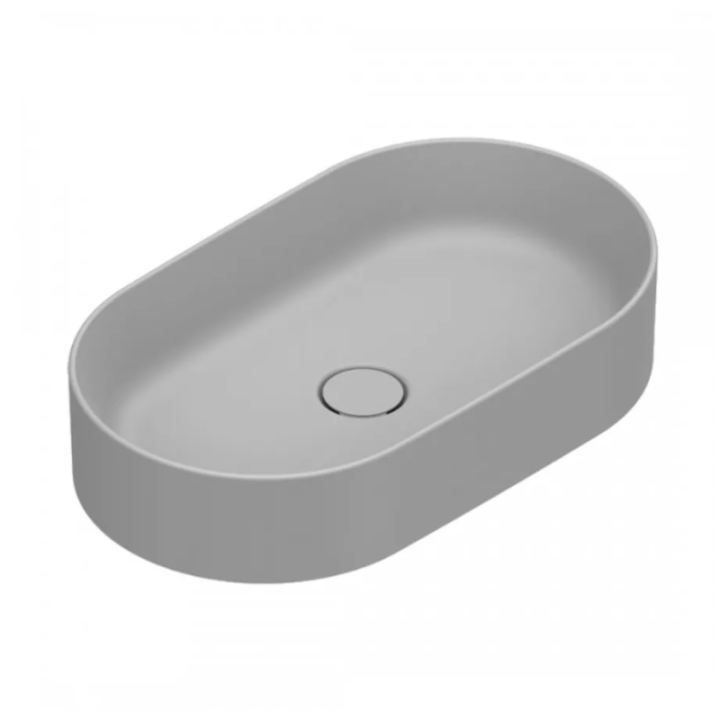 Umywalka nablatowa Catalano Zero 60x35 cm Cemento Satinato 0122600023