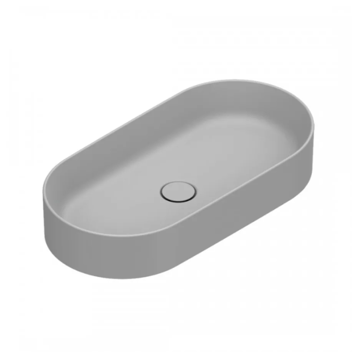 Umywalka nablatowa Catalano Zero 70x35 cm Cemento Satinato 0122700023