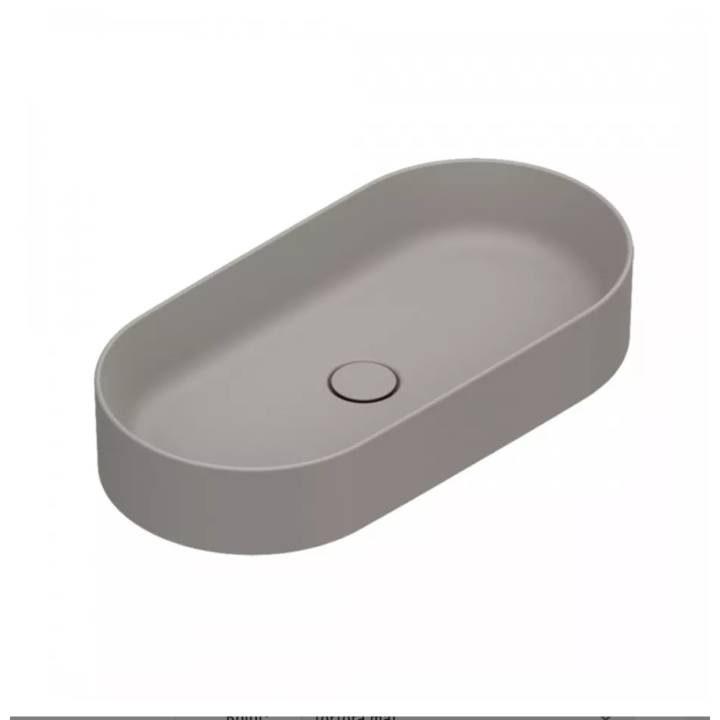 Umywalka nablatowa Catalano Zero 70x35 cm Tortora Satinato 0122700032