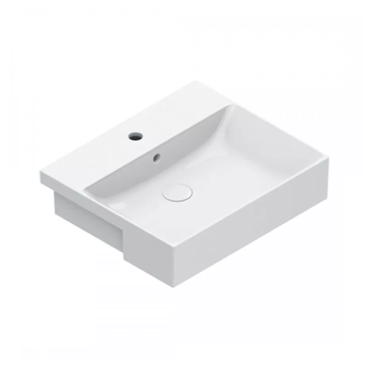 Umywalka Catalano Zero 55x47 cm z otw. na baterię Bianco 1LS55ZPFC00