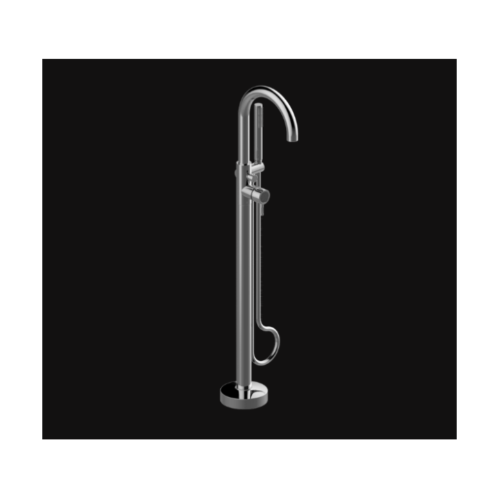 Bateria wannowa Graff Cameo podłogowa chrom E-1752-LM69N-T-PC