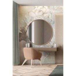 LUSTRO SCANDI SLIM – MIEDZIANA RAMA 80cm GieraDesign SCD/SL/M/80