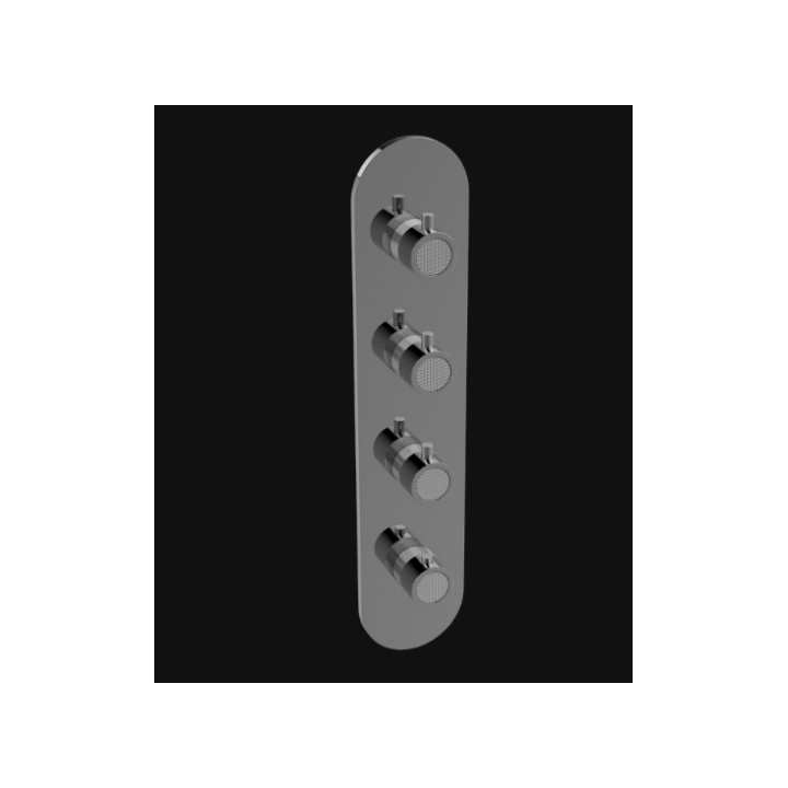 Element zewnętrzny Graff Cameo do baterii natryskowej chrom E-8058-RK0-PC-T