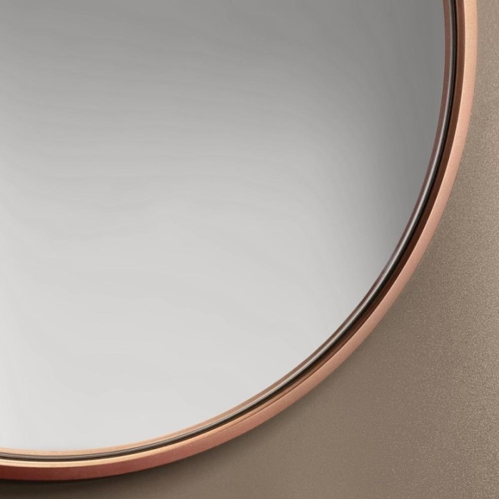 LUSTRO SCANDI SLIM – MIEDZIANA RAMA 80cm GieraDesign SCD/SL/M/80