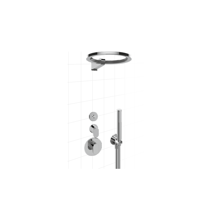 Zestaw natryskowy Graff Ametis chrom AME01-PC