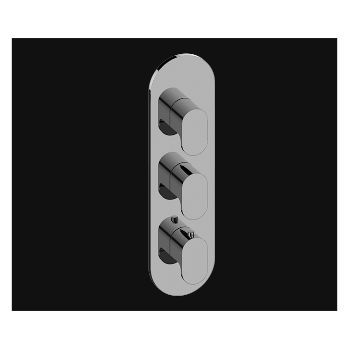 Element zewnętrzny baterii natryskowej Graff Ametis chrom E-8056-LM44E0-PC-T
