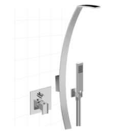 Zestaw natryskowy Graff Luna chrom LUN02-PC