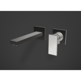Bateria umywalkowa Graff Incanto Arte podtynkowa z wylewką 19,1 cm chrom E-11235-LM70W-PC-T