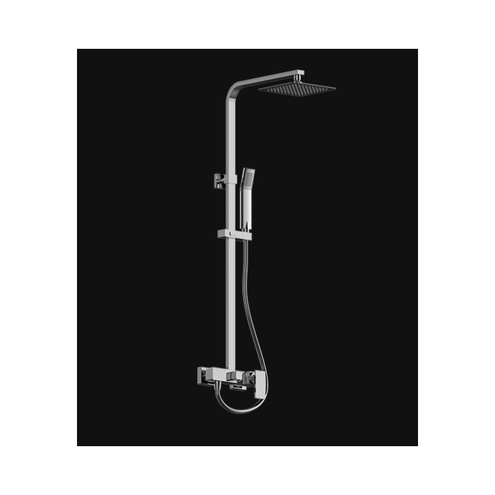 Kolumna prysznicowa Graff Incanto z zestawem natryskowym chrom EX-1872-LM31W-PC