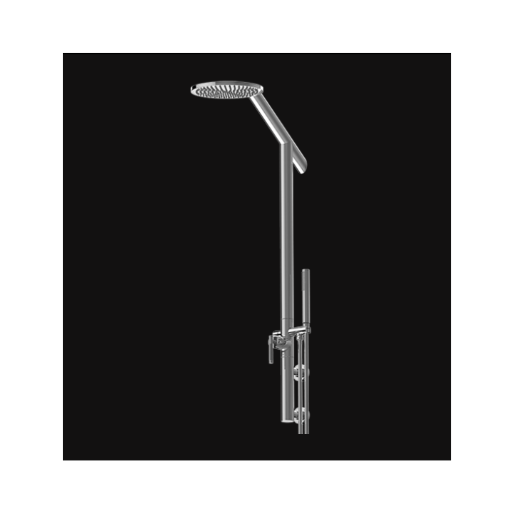 Zestaw natryskowy Graff Harley chrom EX-6370-LM57W-PC