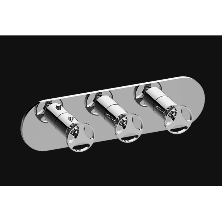 Element zewnętrzny Graff Harley baterii natryskowej chrom E-8056HH-C19E0-PC-T