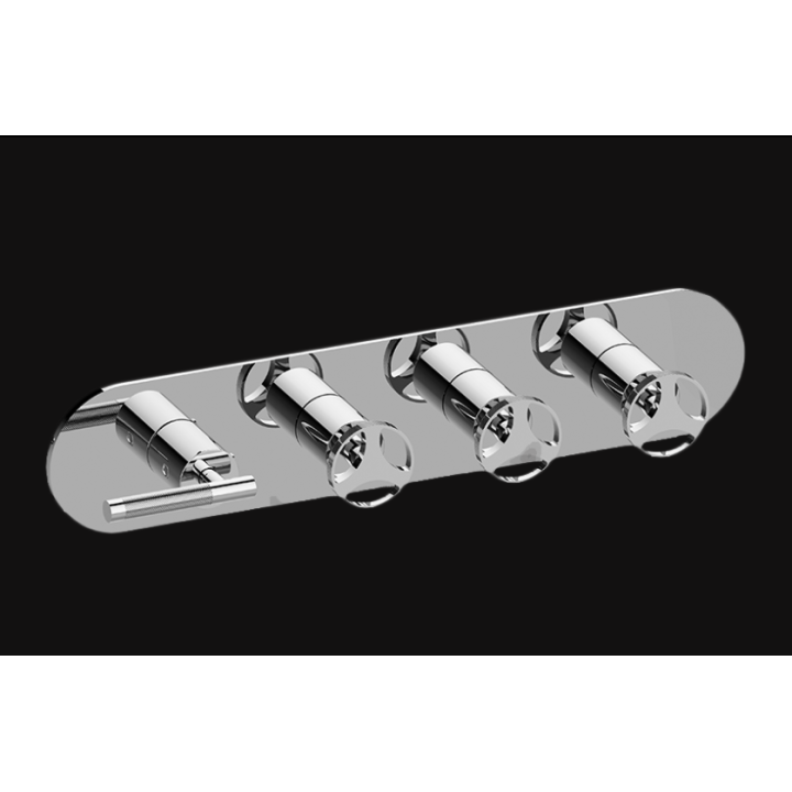 Element zewnętrzny Graff Harley baterii natryskowej chrom E-8058HH-LM57C19-PC-T