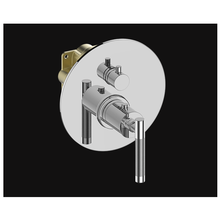 Element zewnętrzny Graff Harley baterii natryskowej termostatycznej chrom E-18035-LM57E-PC-T
