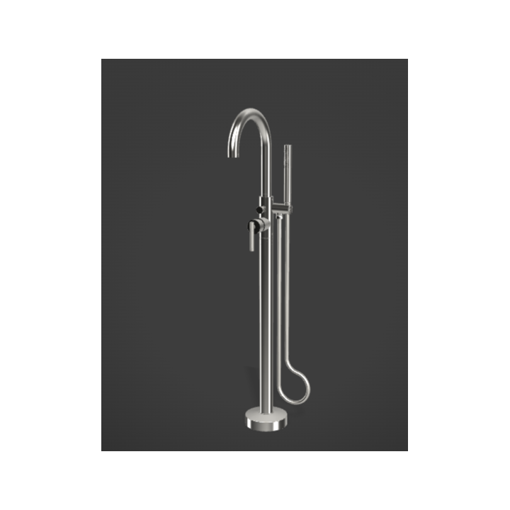 Bateria wannowa Graff Terra podłogowa chrom E-1752-LM62F-PC-T