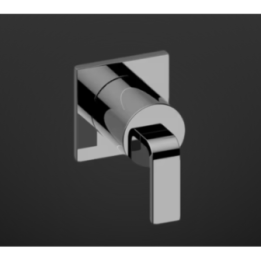 Zawór odcinający Graff Immersion element zewnętrzny baterii natryskowej na 2 wyjścia chrom E-8071-LM40E1-PC-T