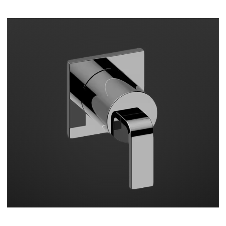 Zawór odcinający Graff Immersion element zewnętrzny baterii natryskowej na 2 wyjścia chrom E-8071-LM40E1-PC-T