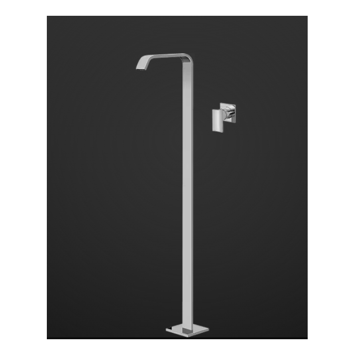 Bateria umywalkowa Graff Sade podłogowa chrom E-3615-LM36W-PC-T